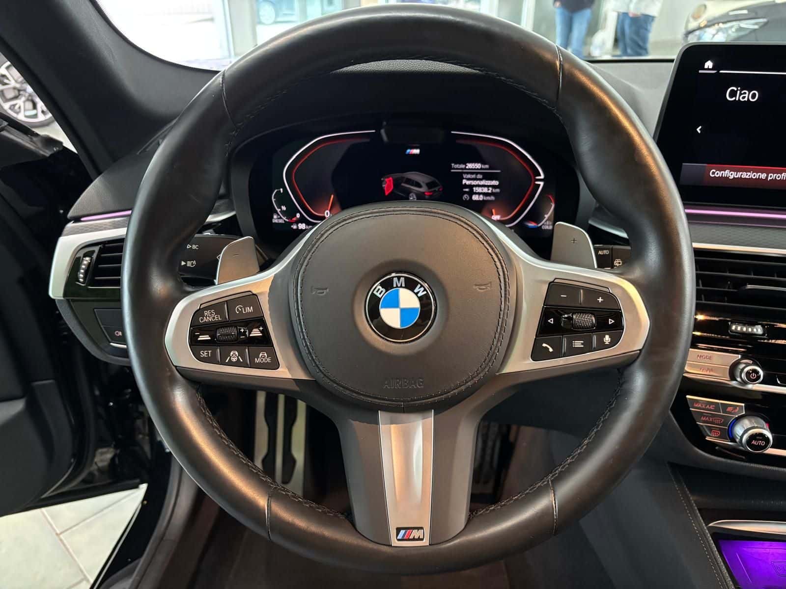 BMW 520 Serie 5 G31 20 LCI 520d Tour mhev 48V xdr Msport - Immagine 12