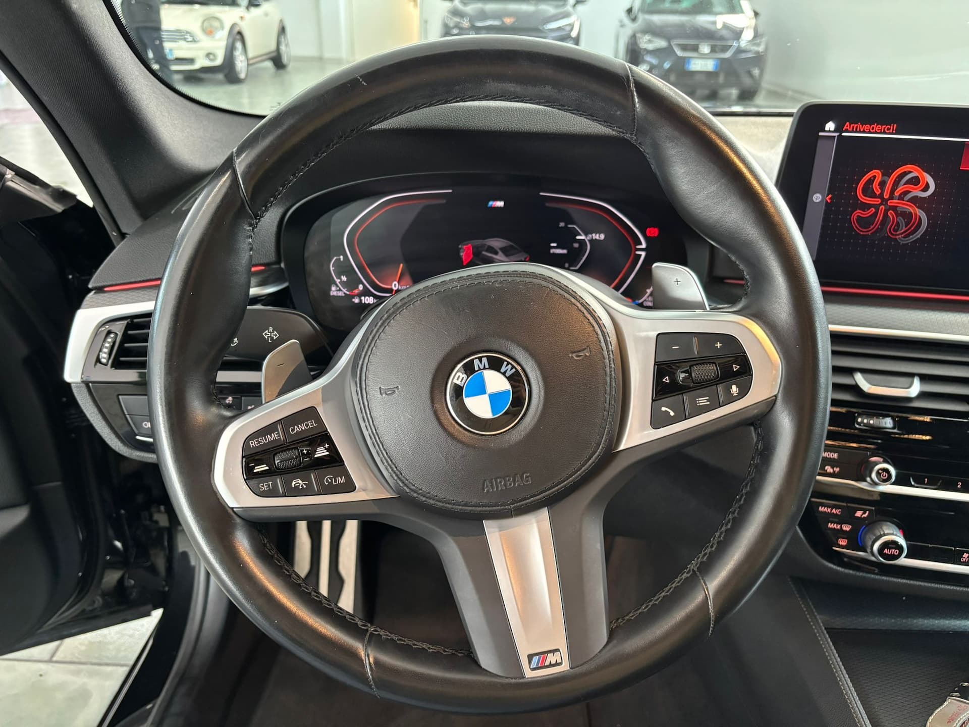 BMW 520 Serie 5 Berlina 520d mhev 48V xdrive Msport auto - Miniatura 14